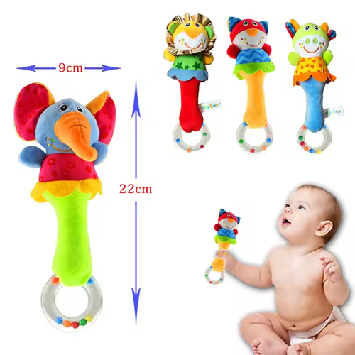 Baby Soft Rattle Sensory Toy