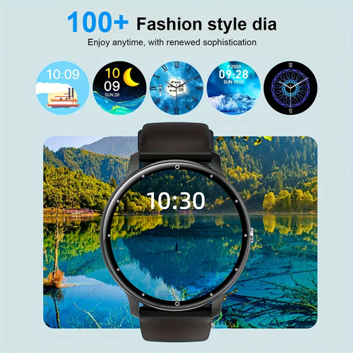 Fashion ZL02 Smart Watch Men Women Full Touch Screen Sports Fitness Watch IP67 Waterproof Bluetooth for Android iOS Smart Watch