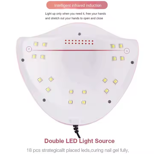 Nail Art Lamp Gel Nail Polish Portable Professional Dryer LED