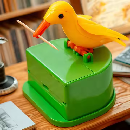 Fully automatic storage bird-shaped smart toothpick box (buy one get one free)