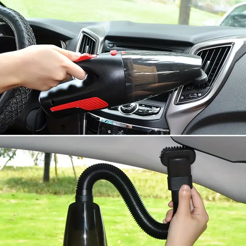 Wireless car vacuum cleaner car rechargeable wet and dry dual-purpose car household strong suction high-power vacuum cleaner