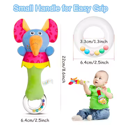 Baby Soft Rattle Sensory Toy