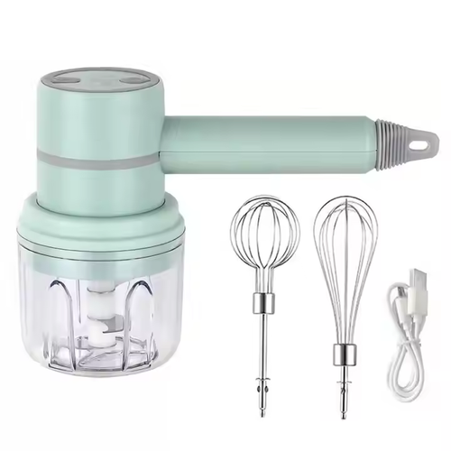 Multifunctional 2 in 1 portable egg beater