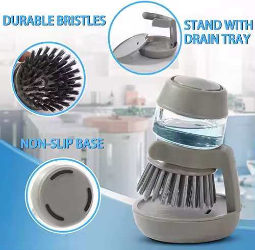 Kitchen cleaning brush