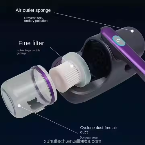 Mite removal vacuum cleaner