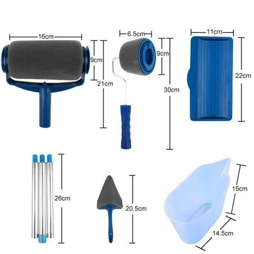 🔥 Paint roller brush paint handle tool