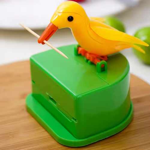Fully automatic storage bird-shaped smart toothpick box (buy one get one free)