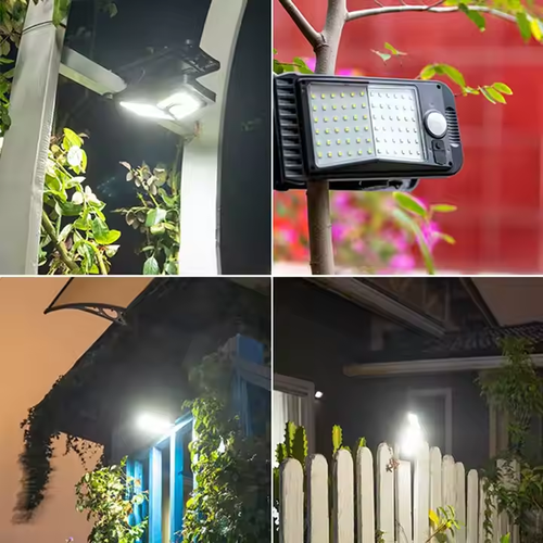 Solar Outdoor LED Clamp Light