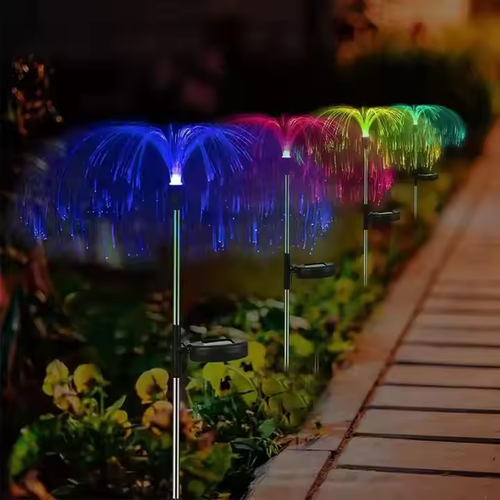Outdoor Waterproof Garden Solar Colorful Wall Lamp LED Light