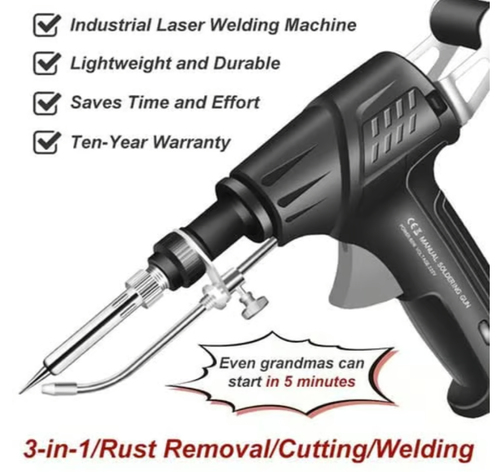 🔥LAST DAY SALE 50% OFF🔥 German-Precision Internally heated industrial laser welding tools