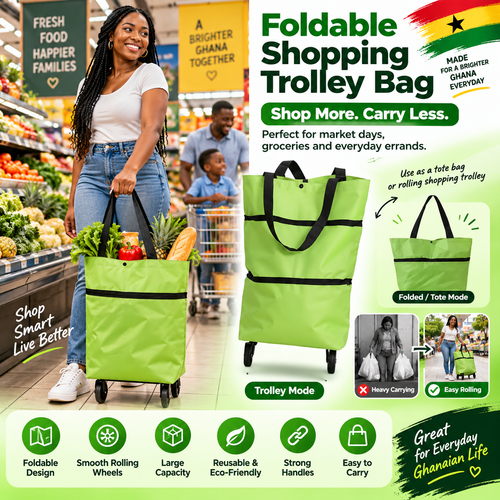 🔥Hot Seller🔥 COD！Buy 1 Get 2 ! Portable Shopping Cart Foldable Grocery Trolley Lightweight with Wheels for Home Delivery Handcart Small Trailer Ideal for Shopping Tasks
