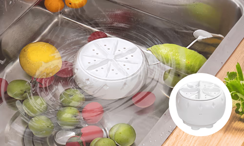 Your Kitchen's Health Guardian: Portable & High-Efficiency Fruit and Vegetable Cleaner