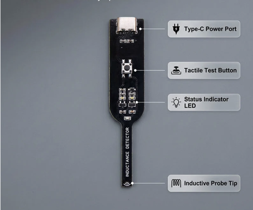 Electromagnetic induction tester
