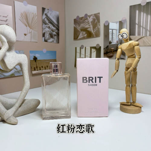 跨境外貿香水正裝紅粉戀歌100ml英倫風格女士男士批發代果香調