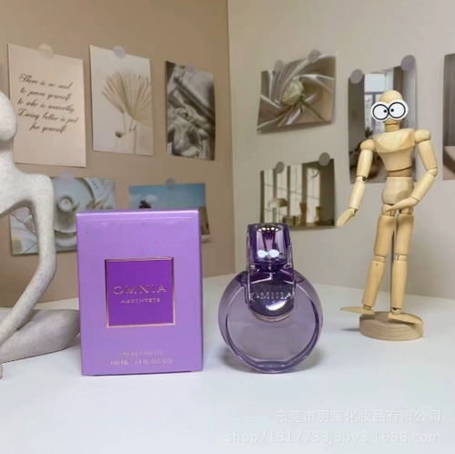 大牌紫白紅水晶系列女士香水清新留香花果調跨境外貿批發代發淡香