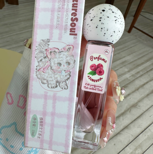 AzureSoul浪漫小貓二代小眾香水韓劇女主香藍莓番茄葉無花果香