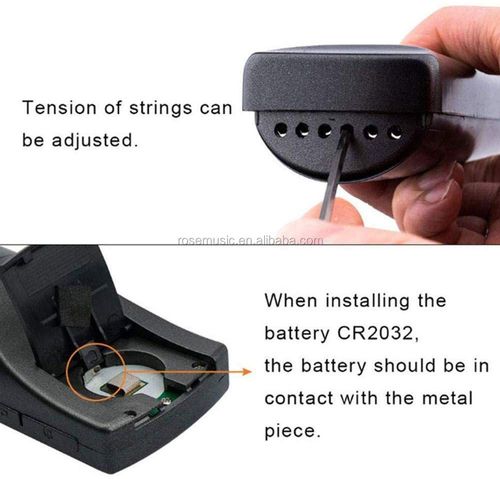 Guitar Part Portable 6 Fret Guitar Finger Trainer Chord Practice Tool With Rotatable Chords Chart Screen for Beginner