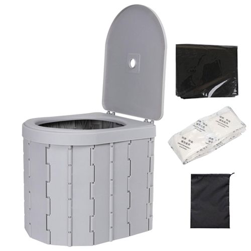 Traveling Washable Plegable Plastic Porta Potty Folding Portable Camping Toilet