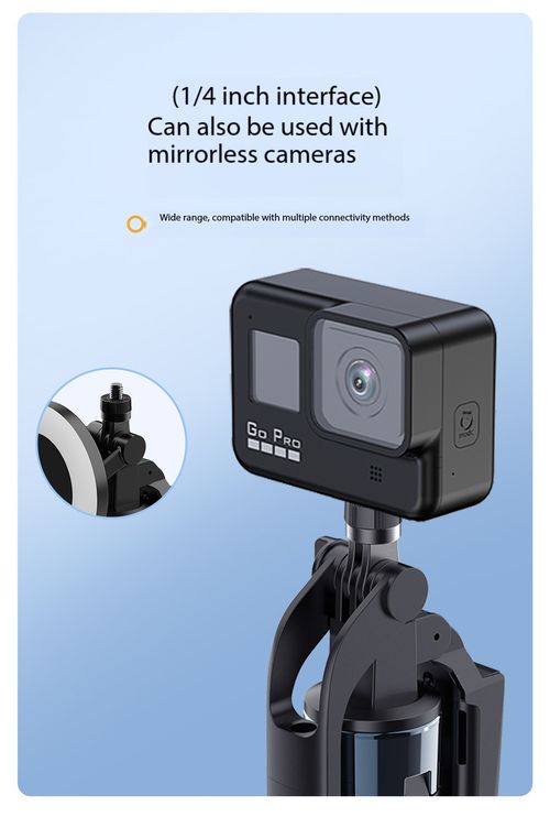 INFOJIFA Automatic Face Tracking Tripod - 360° Rotating Selfie Stick with Bluetooth Remote Control, Mobile Phone Accessories for Smartphone, Cellphone, iPhone, iPad, iOS, Android, Camera, Vlogging Equipment, Tripod For Iphone,back to school