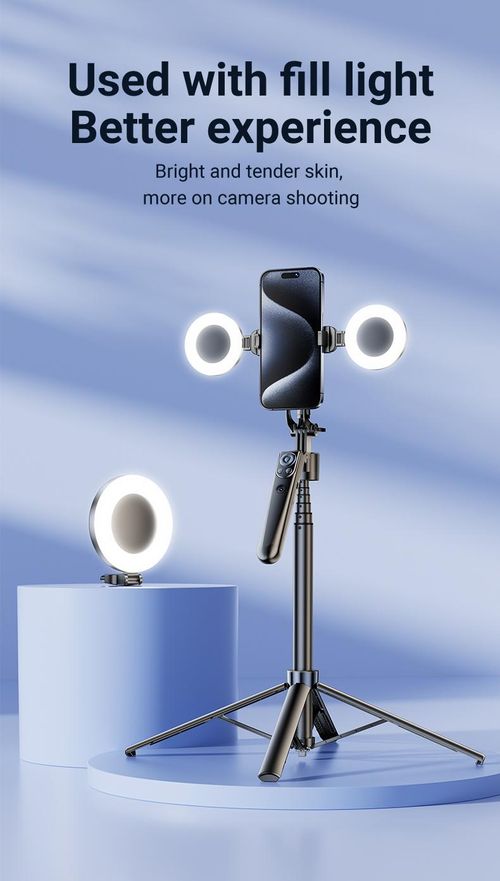 INFOJIFA Automatic Face Tracking Tripod - 360° Rotating Selfie Stick with Bluetooth Remote Control, Mobile Phone Accessories for Smartphone, Cellphone, iPhone, iPad, iOS, Android, Camera, Vlogging Equipment, Tripod For Iphone,back to school