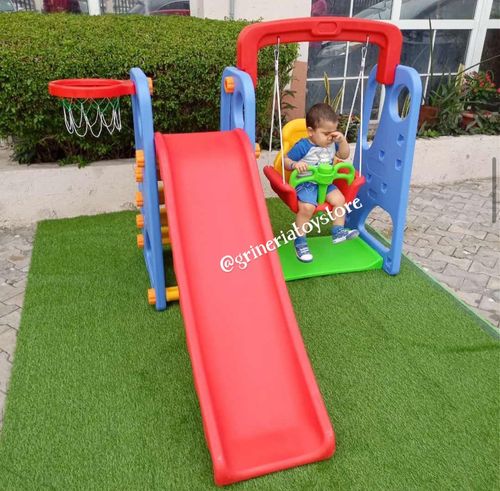 3 in 1 Outdoor Kids Slide with swing sets  copy