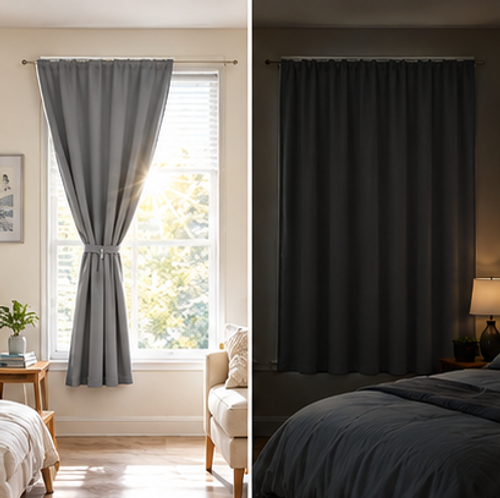 Blackout curtains