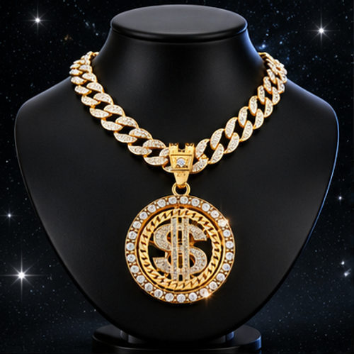 Smooth Cuban Chain with Rotating Dollar