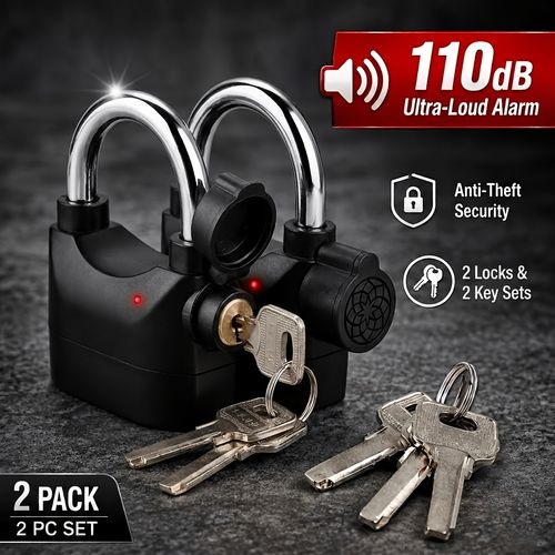 Anti-Theft Alarm Padlock