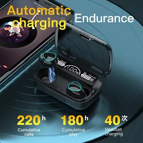 Waterproof portable Bluetooth headset that doubles as a rechargeable power bank