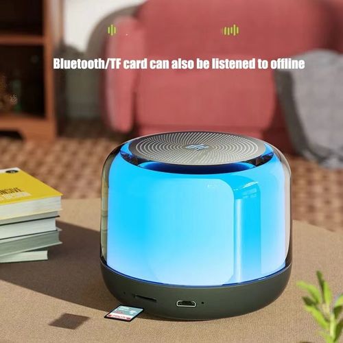 Waterproof RGB Lights Smart Bluetooth Wireless Portable High Quality Speaker