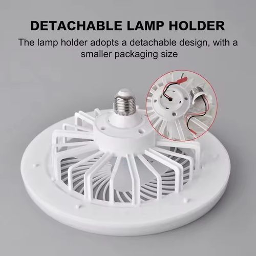 Ceiling Fan With Light Emitting Diode Light Cooling Electric Fan Light Chandelier
