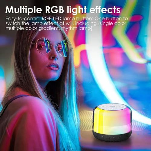 Waterproof RGB Lights Smart Bluetooth Wireless Portable High Quality Speaker