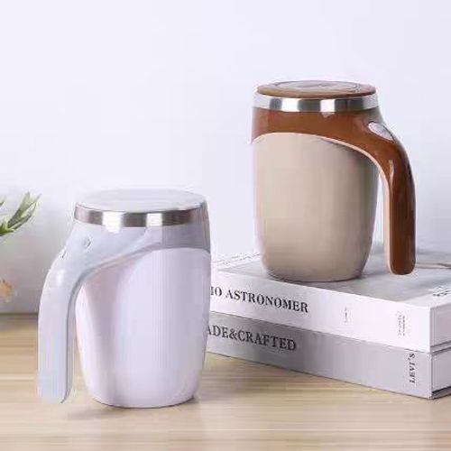 Liquidificador elétrico USB portátil profissional multifuncional com copo de café auto-agitado