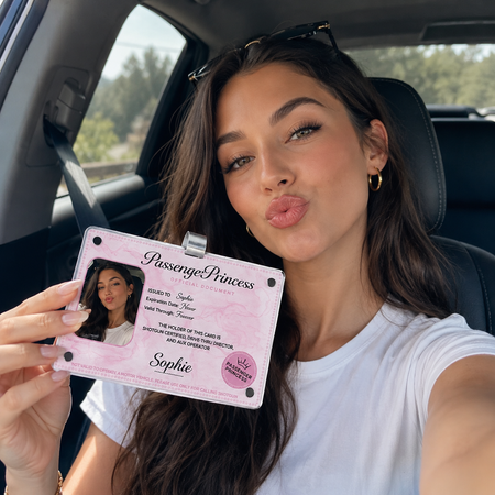 Passenger Princess Official Licence | Forever Valid Personalised VIP Card 👑🚗