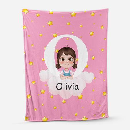 Personalised Fleece Blanket for Kids