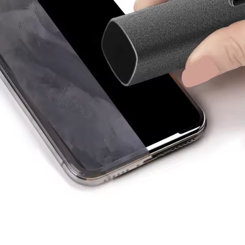 Mobile Phone Computer Screen Cleaner 3-in-1 Kit Mini Convenient Spray Microfiber Screen Cleaner