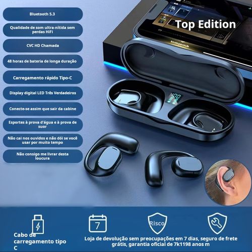 🎧 Fones de Ouvido Esportivos Gamer | Áudio Premium Sem Fio 🎧