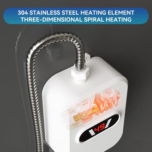 Aquecedor de Água Elétrico Instantâneo Mini Sem Tanque