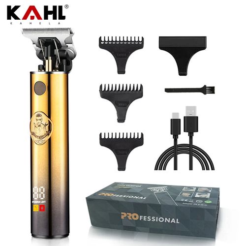 Recarregável Aparador De Cabelo Elétrico Retro Display Digital Must-Have para Escultura Retro Pompadour Penteados Novo Elétrico Elétrico