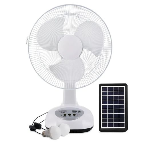 Ventilador Solar Conjunto Balançando A Cabeça Ventilador De Carregamento Lâmpada Stand Ventilador