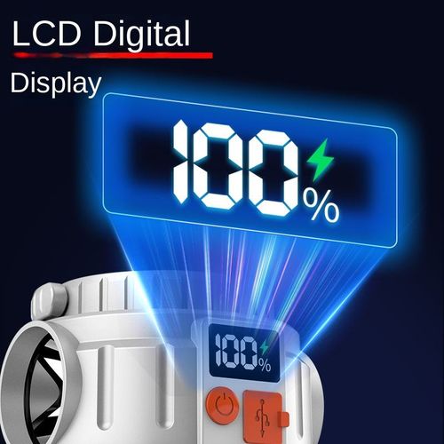 Nova Lanterna de Camping Solar com Display Digital 2026 | Lanterna com Controle Remoto e 3 Fontes de Luz & Power Bank