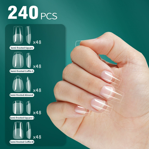 240 pieces of 5-in-1 seamless  nail plate(imited to 1 day)