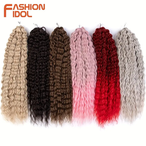 Fashion Idol for Ariel Curl Hair Water Wave Twist Crochet Hair