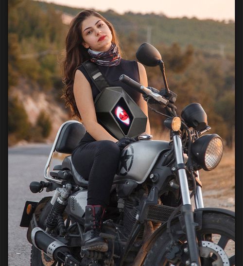 New LED devil eye black cycling bag（Limited Edition）