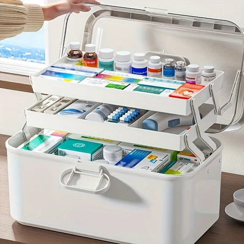 Extra-Large Multi-Tier Medicine Organizer