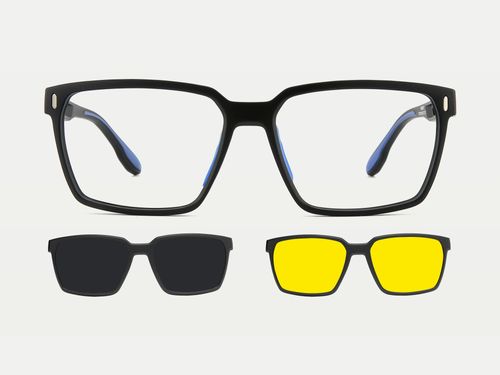 Ghana Trend Setter: High-Quality 3-in-1 Magnetic Eyewear – Master Any Occasion, Day or Night!