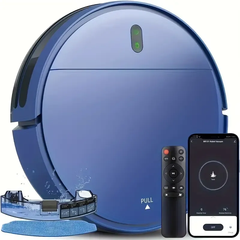 🤖✨Robot Vacuum and Mop Combo, WiFi-App Control, Robot Vacuum with Timer