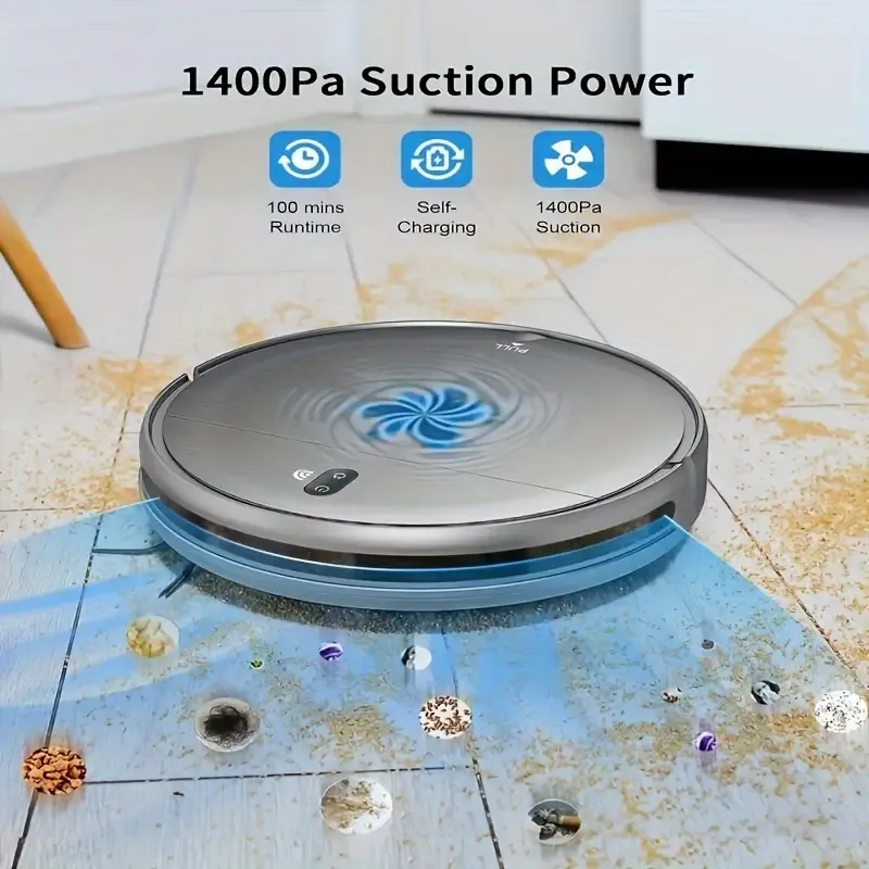 🤖✨Robot Vacuum and Mop Combo, WiFi-App Control, Robot Vacuum with Timer