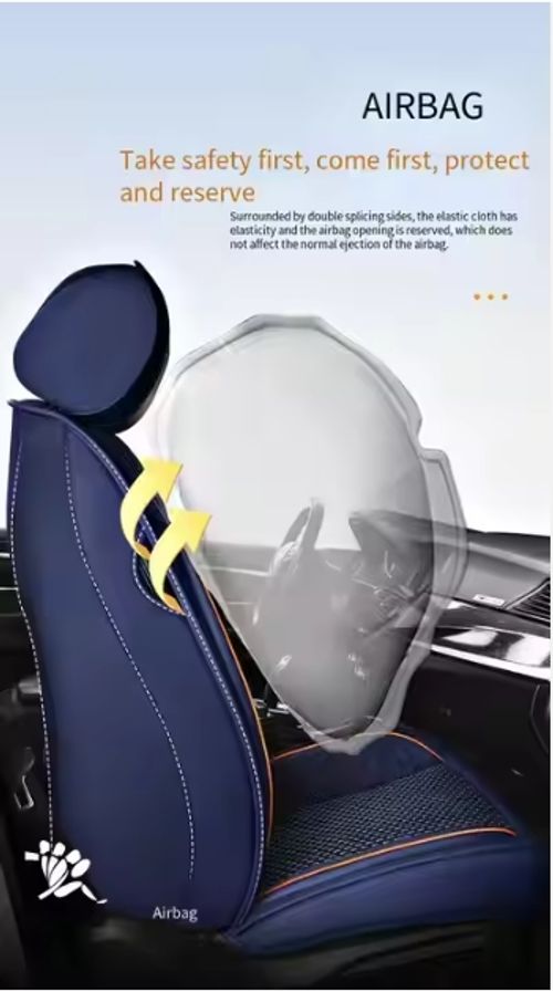 Universal 5-seater car seat set