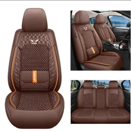 High Quality Universal Leather Car Seat Covers for Four Seasons 5 Car Seats Cover Luxury Car Seat